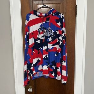Mens Polo Ralph Lauren Americana long sleeve t shirt hoodie.